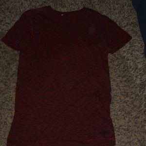 Plain red American eagle tee shirt